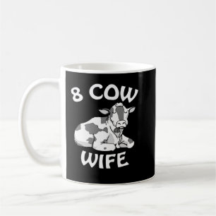 Taza De Café Cow Mooey Mormon LDS Funny 8 Esposa Vaca Hombres M