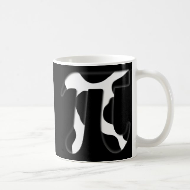 Taza De Café Cow Pi (Derecha)