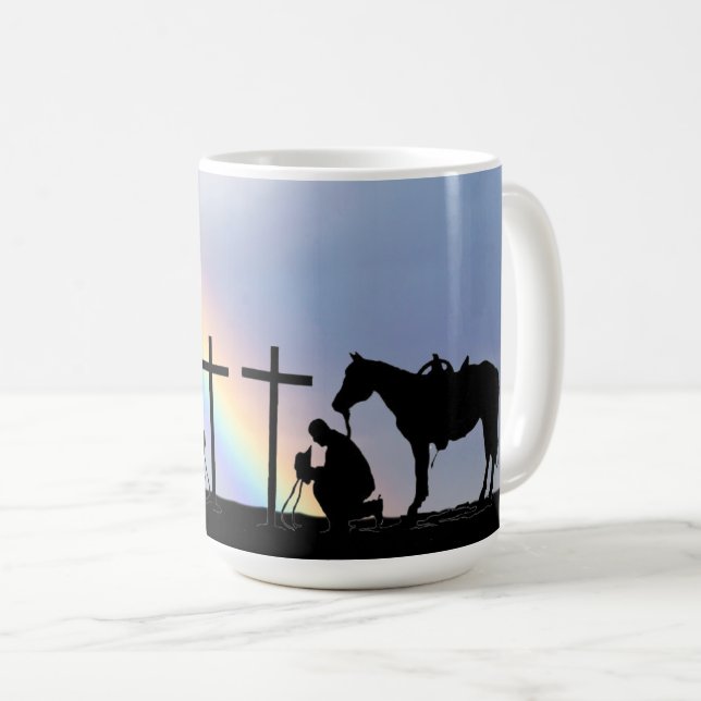 Taza De Café Cowboy Prayer Coffee Mug (Anverso derecho)