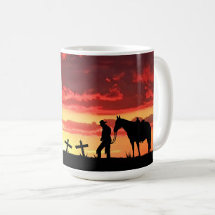 Taza De Café Cowboy Prayer Coffee Mug