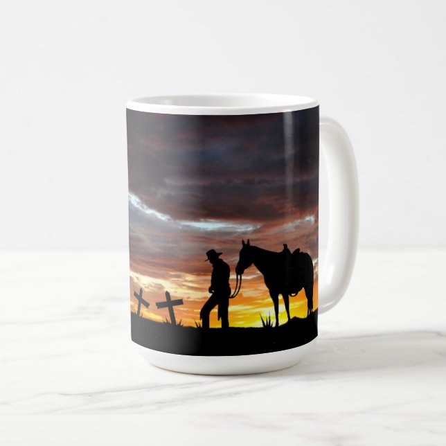 Taza De Café Cowboy Prayer Coffee Mug (Anverso derecho)