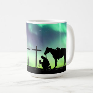 Taza De Café Cowboy Prayer Coffee Mug