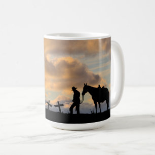 Taza De Café Cowboy Prayer Coffee Mug