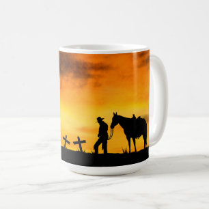 Taza De Café Cowboy Prayer Coffee Mug