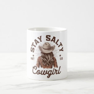 Taza De Café Cowgirl divertida y salada