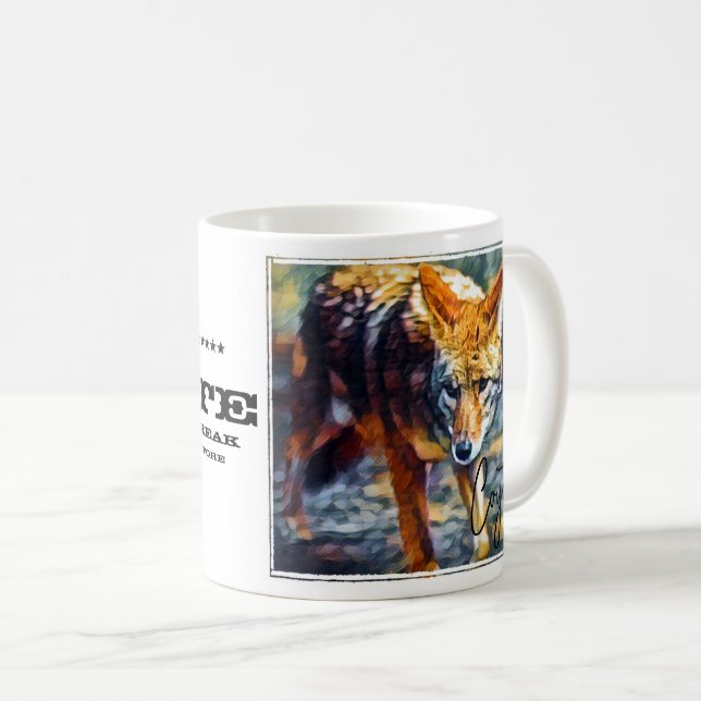 Taza De Café Coyote マグカップ (Anverso derecho)