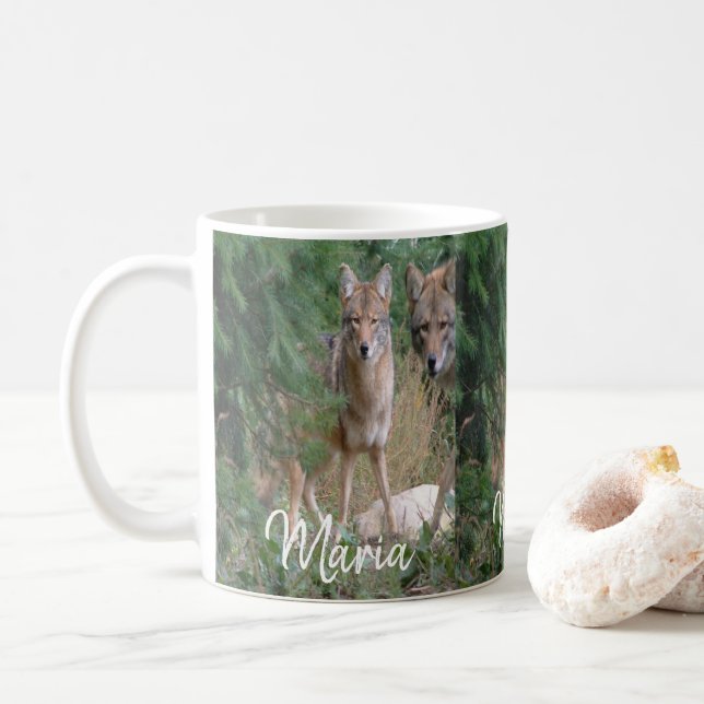 Taza De Café Coyote Mug (Con donut)