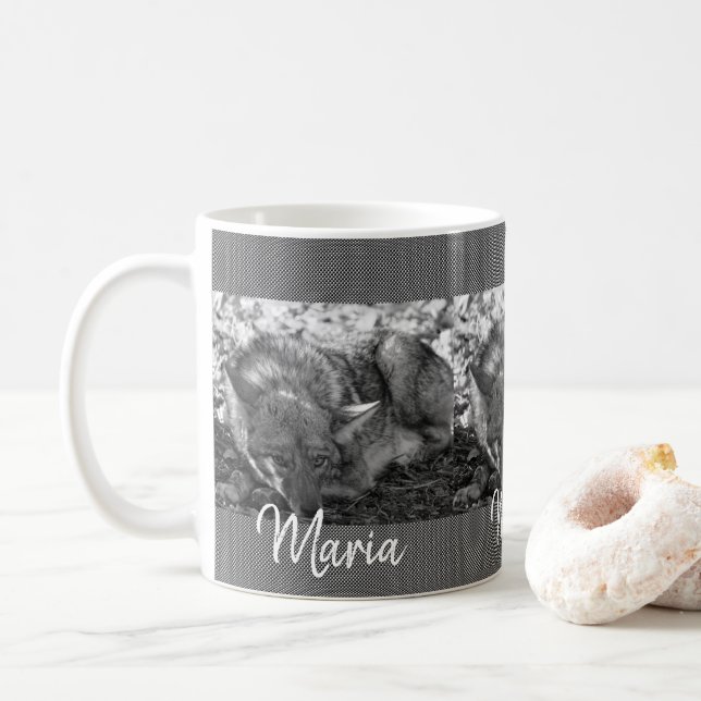 Taza De Café Coyote Mug (Con donut)