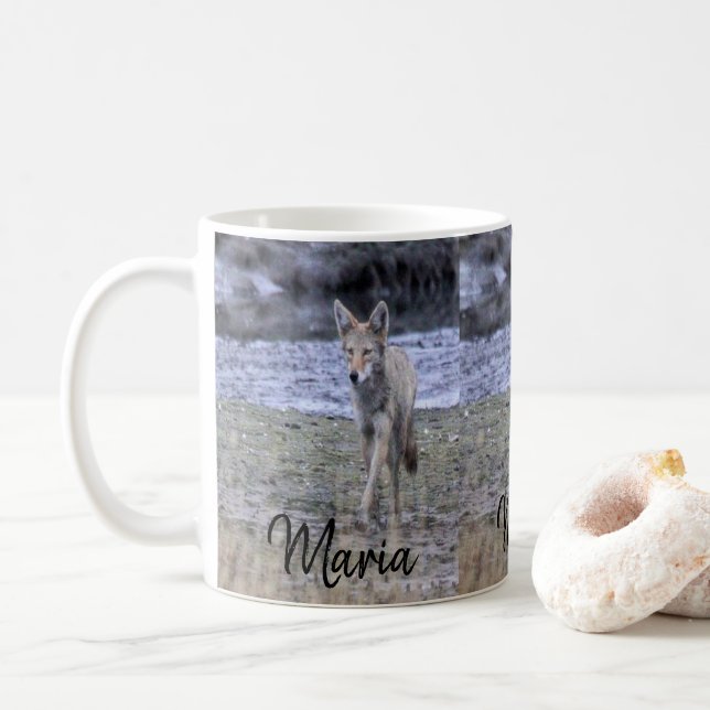 Taza De Café Coyote Mug (Con donut)