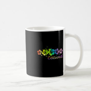 Taza De Café Cozumel, México Watercolor Beach & amp; Surf