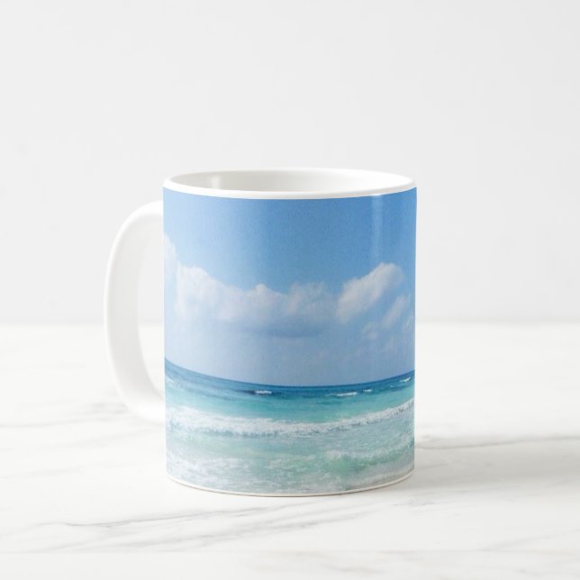 Taza De Café Cozumel Ocean Mug (Anverso izquierdo)