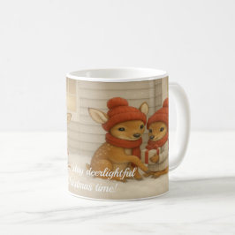 Taza De Café Cozy Deer Mug for Christmas Lovers