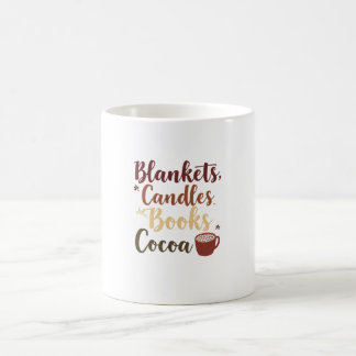 Taza De Café Cozy Fall Checklist Mug | Blankets Candles Cocoa
