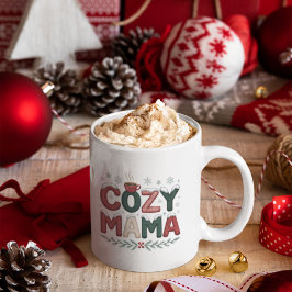 Taza De Café Cozy Mama Christmas