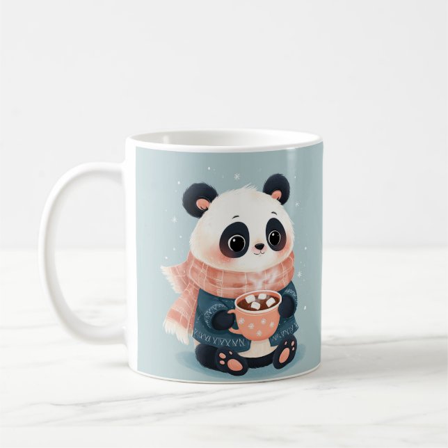 Taza De Café Cozy Panda's Cocoa (Izquierda)