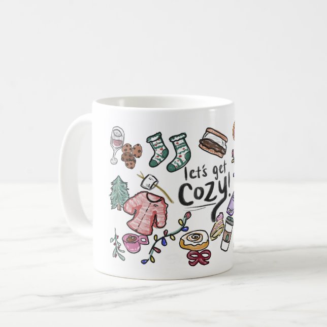 Taza De Café Cozy Season Mug, Illustration (Anverso izquierdo)