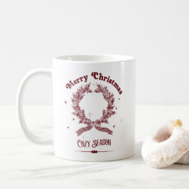 Taza De Café Cozy Season Vintage Christmas