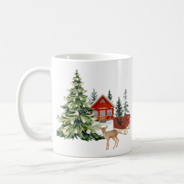 Taza De Café Cozy Winter Mug for Slow Mornings (Izquierda)