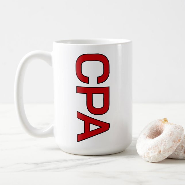 Taza De Café Cpa (Con donut)