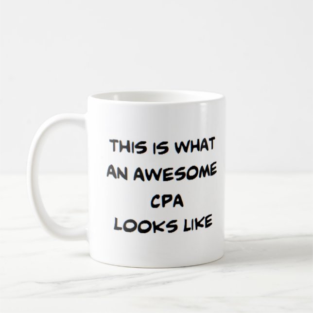 Taza De Café cpa, impresionante (Izquierda)