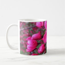 Taza De Café Crabapple de floración rosa