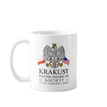 Cracovia Sociedad Polaca Estadounidense Café Mug