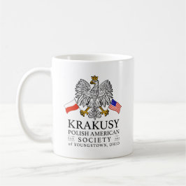 Taza De Café Cracovia Sociedad Polaca Estadounidense Café Mug