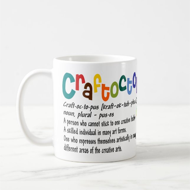 Taza De Café Craftoctopus (Izquierda)