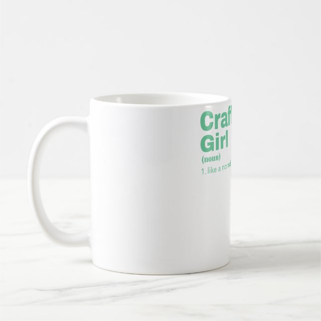 Taza De Café Crafts Girl - Crafts (Izquierda)