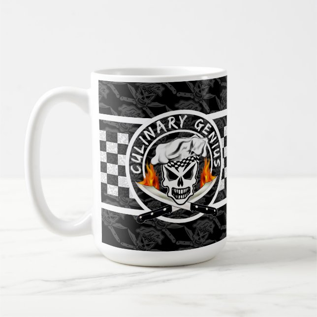 Taza De Café Cráneo 2 del cocinero (Izquierda)