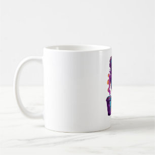 Taza De Café Cráneo Cafeinado � Esqueleto de Barista Divertido