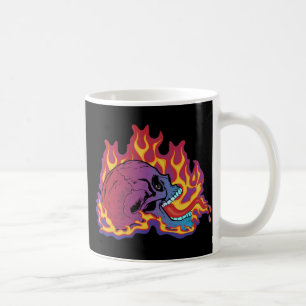 Taza De Café Cráneo colorido