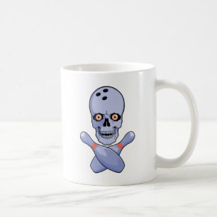 Taza De Café Cráneo de los bolos