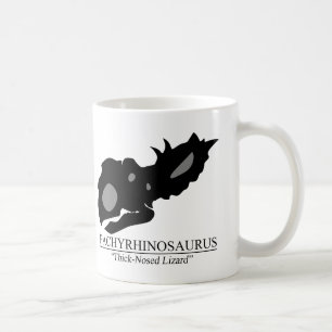 Taza De Café Cráneo de Pachyrhinosauro