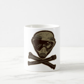 Taza De Café Cráneo de Paintball