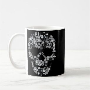 Taza De Café Cráneo de Perro - Esqueleto de Cachorro Espeluznan