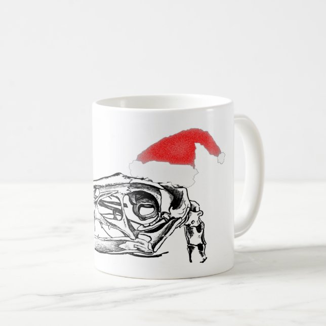 Taza De Café Cráneo de Scaphongnathus (Dinosaurio, Pterosaurio) (Anverso derecho)