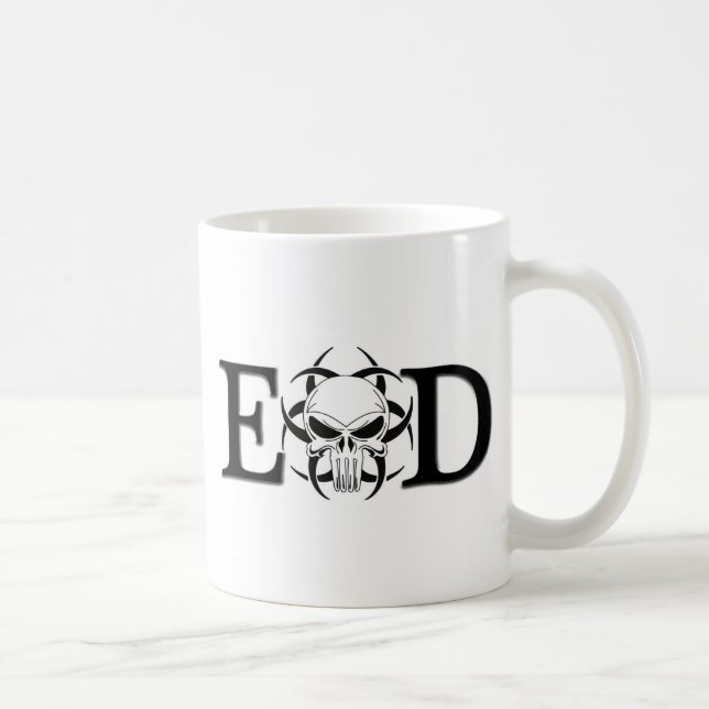 Taza De Café Cráneo del EOD (Derecha)