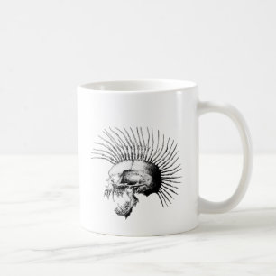 Taza De Café Cráneo del Mohawk