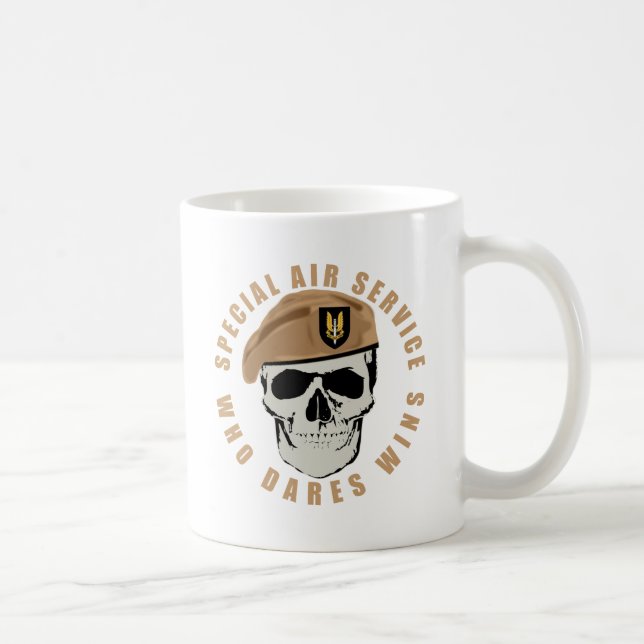 Taza De Café Cráneo del SAS (Derecha)