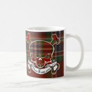 Taza De Café Cráneo del tartán de MacFarlane