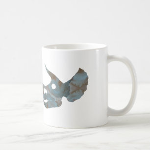Taza De Café Cráneo del Triceratops