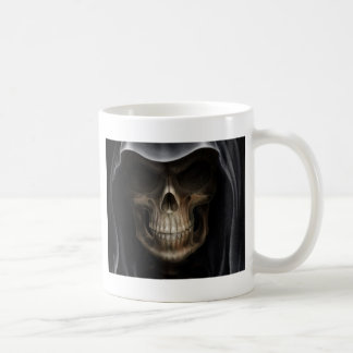 Taza De Café Cráneo encapuchado - parca