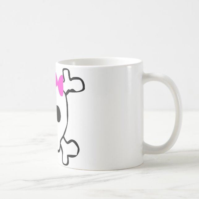 Taza De Café Cráneo femenino (Derecha)