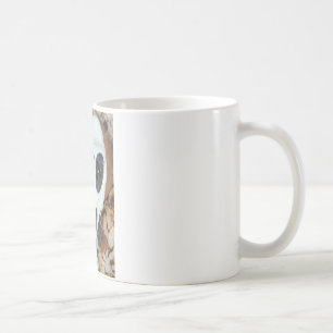 Taza De Café cráneo pintado