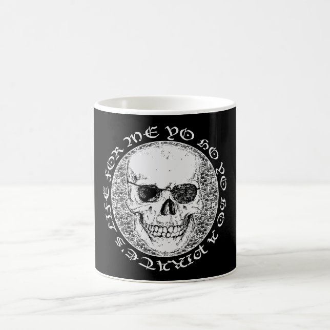 Taza De Café cráneo pirata (Centro)