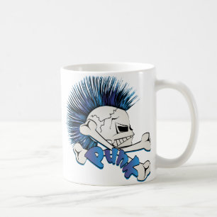 Taza De Café Cráneo punky
