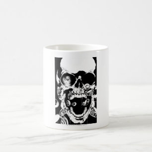 Taza De Café Cráneo y anillos