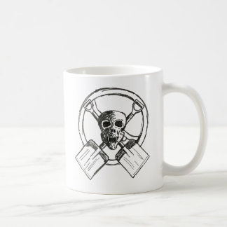 Taza De Café cráneos y palas