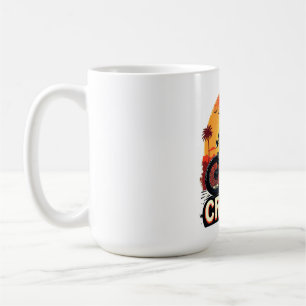 Taza De Café Cranky: Energiza tu viaje - Tee de ciclismo divert